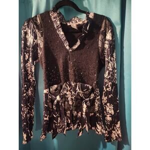 Alberto Makali boho sheek top Size M